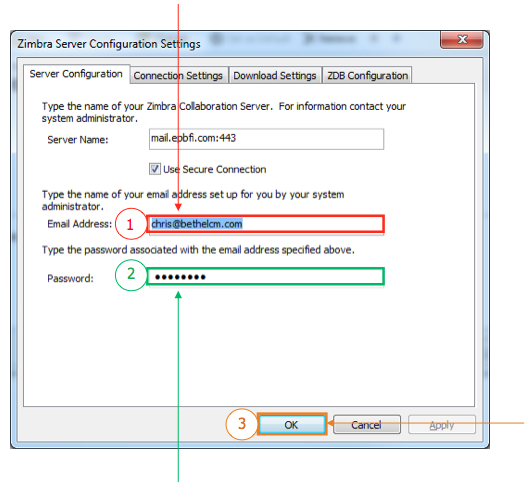 Email Administration Interface